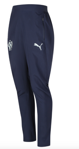 Pantalon jogging de l'Olympique de Marseille - Bleu Marine - Saison 2018/2019 - Footkorner