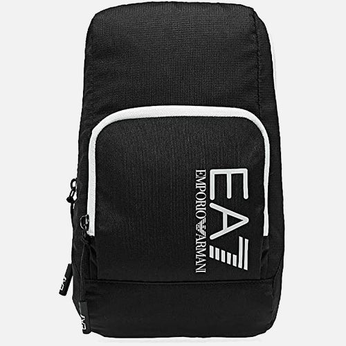 Sacoche Emporio Armani EA7 Pouch Bag - Noir/Blanc - Footkorner