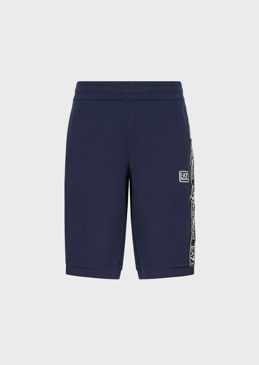 FootkornerKurze Emporio Armani EA7 Logo-Serie – Blau