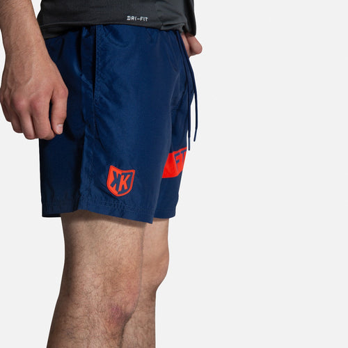 Maillot de bain FK Basic - Bleu/Orange - Footkorner
