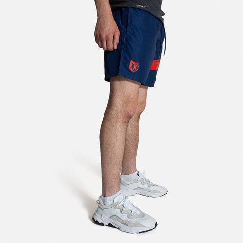 Maillot de bain FK Basic - Bleu/Orange - Footkorner