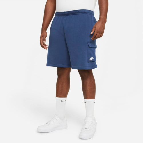 Pantaloncini Nike Sportswear Cargo Fleece - Blu - Footkorner