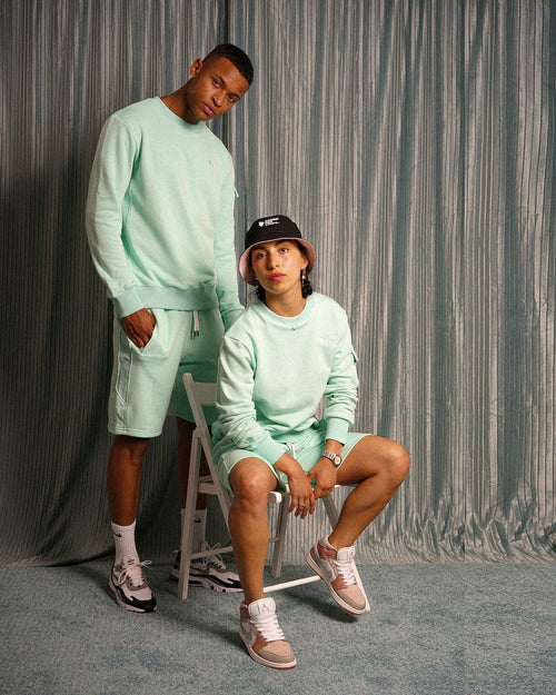Sweat Comme des Loups Brooklyn - Vert - Footkorner