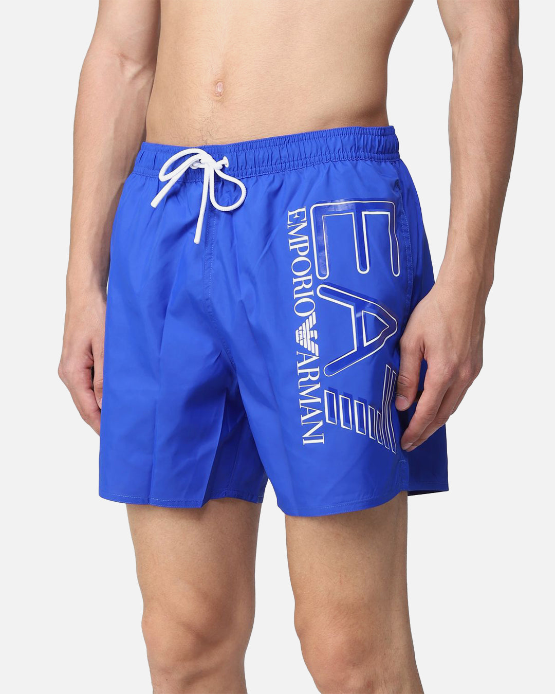FootkornerEmporio Armani EA7 Badeshorts – Blau