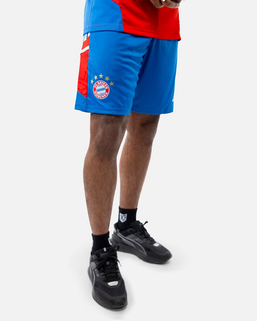 Pantaloncini da allenamento del Bayern Monaco - Rosso/Blu/Bianco - Footkorner