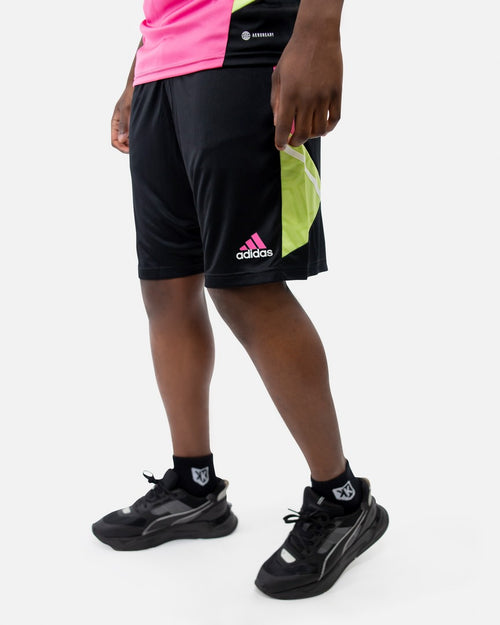 Short d'entrainement Juventus - Noir/Rose - Footkorner