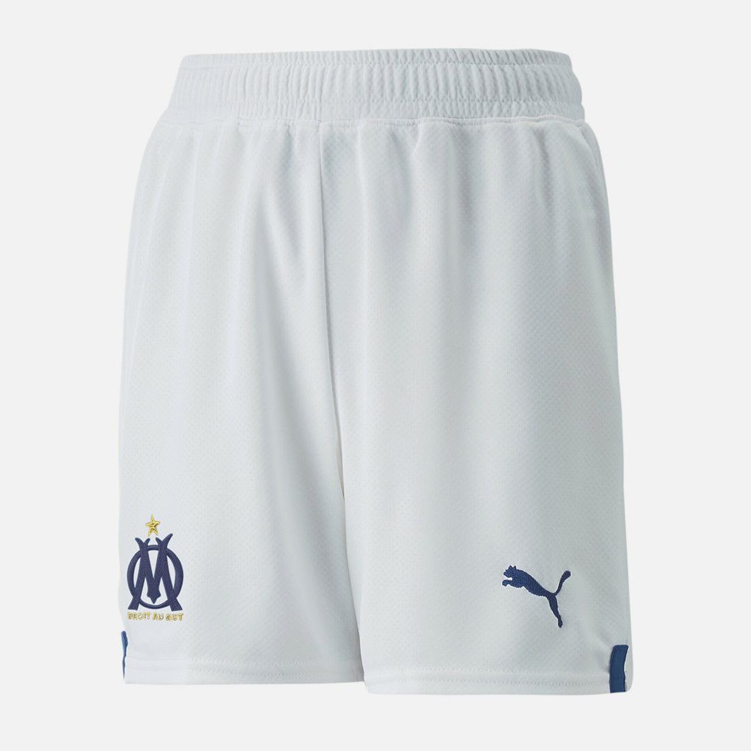 FootkornerPantalones cortos OM Junior Home 2022/2023 - Blanco/Azul