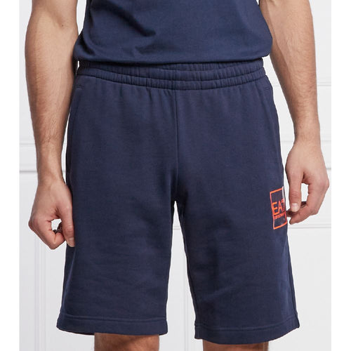 Emporio Armani EA7 Shorts - Blue/Orange - Footkorner