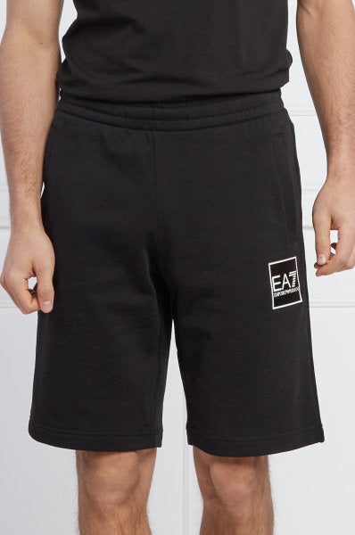 Pantalón corto EA7 Emporio Armani - Negro/Blanco