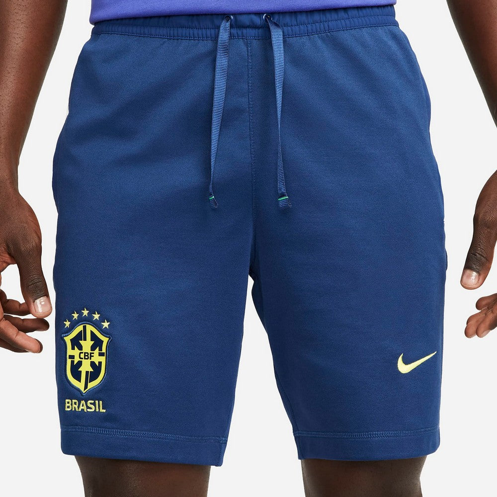 Brazil Travel Training Shorts 2022 - Blue/Yellow