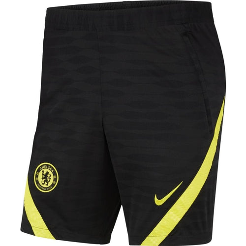 Short d'entrainement Chelsea - Noir/Jaune - Footkorner