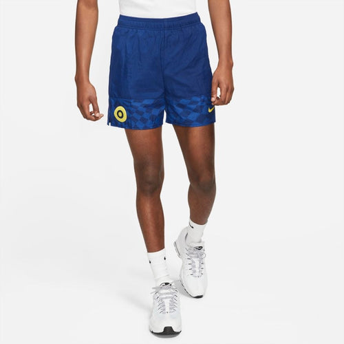Chelsea training shorts - Blue/Yellow - Footkorner