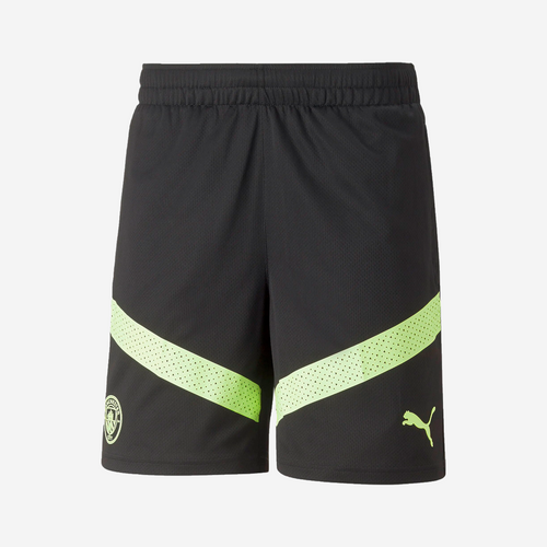 Manchester City Trainingsshorts 2022/2023 – Schwarz/Gelb - Footkorner