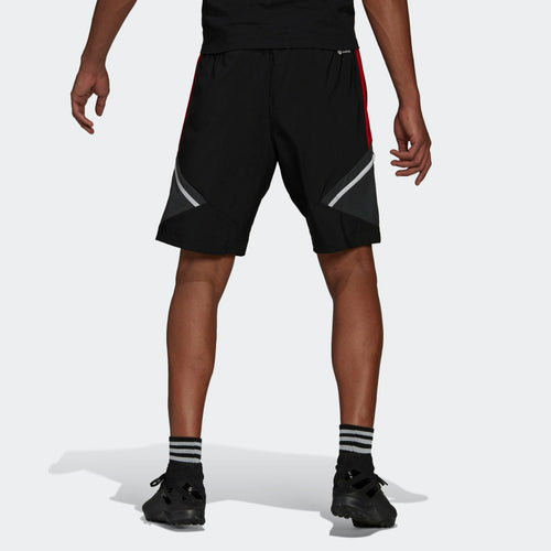 Manchester United Training Shorts - Black/Red  - Footkorner