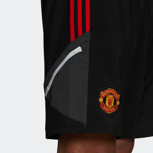 Manchester United Training Shorts - Black/Red  - Footkorner