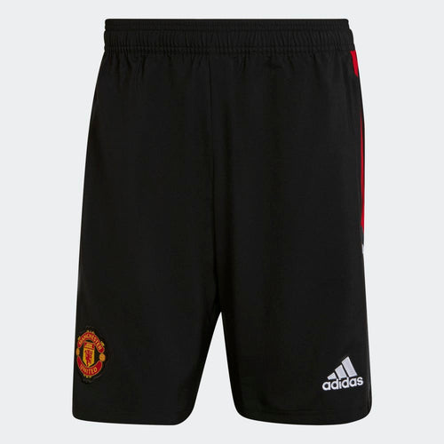 Manchester United Training Shorts - Black/Red  - Footkorner