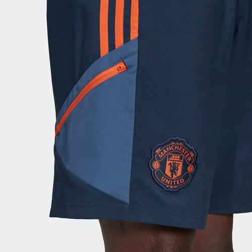 Manchester United Condivo Training Shorts - Blue/Orange  - Footkorner