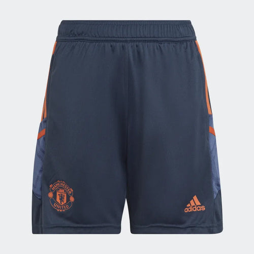 Manchester United Junior 2022/2023 Trainingsshorts – Blau/Orange - Footkorner