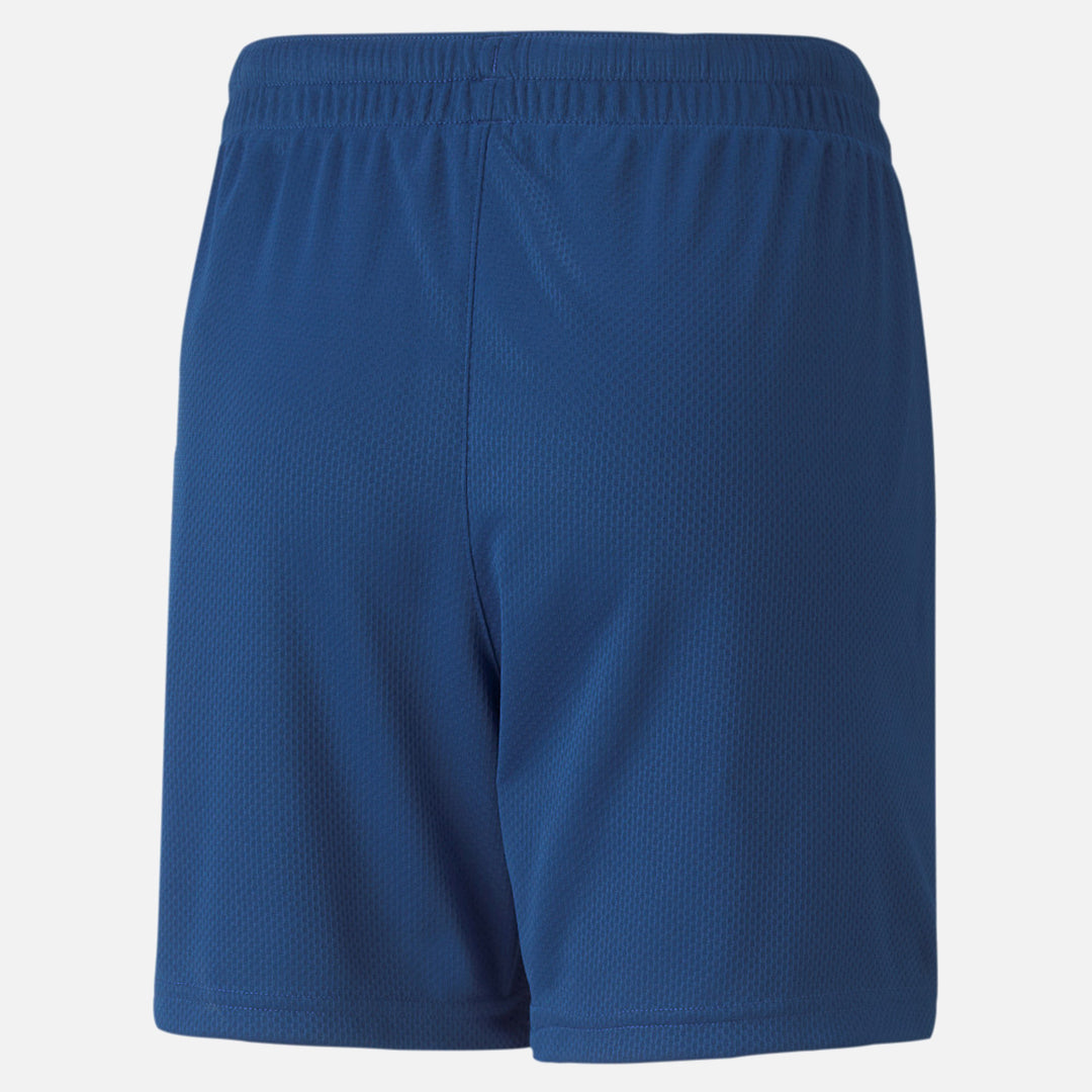 FootkornerOM Junior 2022/2023 Trainingsshorts – Blau/Weiß