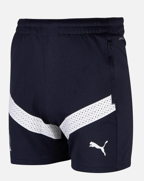 Pantalón corto de entrenamiento OM Junior 2022/2023 - Azul/Blanco - Footkorner