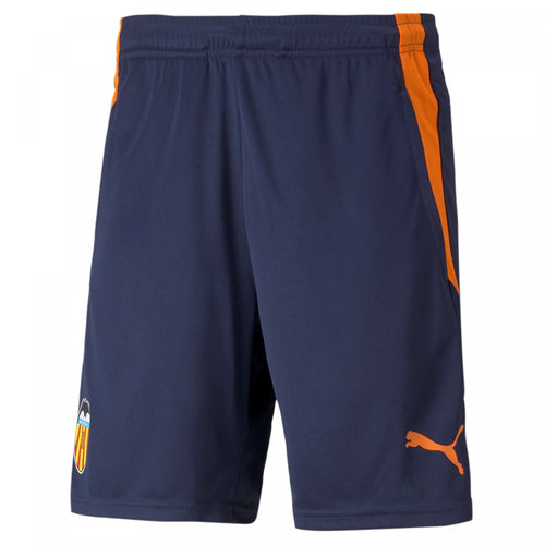 Pantalón corto de entrenamiento Valencia 2021/2022 - Azul/Naranja - Footkorner