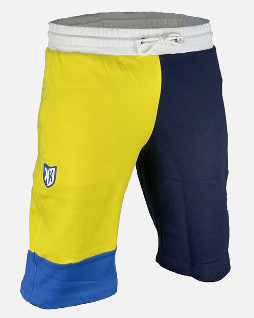 FK Square II Shorts - Navy/Yellow - Footkorner