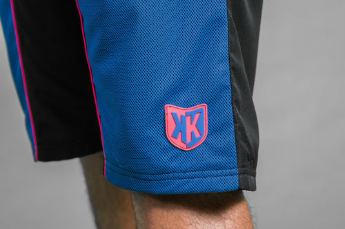 FK Mesh Shorts - Black/Blue/Purple - Footkorner