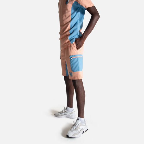 Short FK Pastel - Saumon/Bleu - Footkorner
