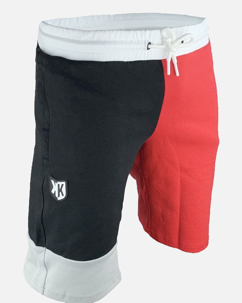 Short FK Square II - Rouge/Blanc/Noir