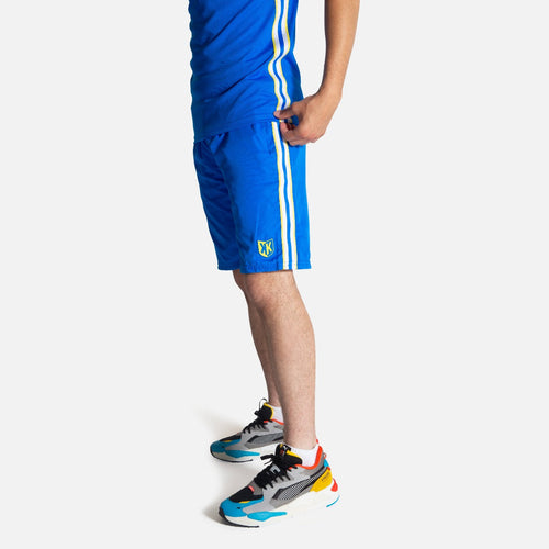 Short FK Teams - Bleu Royal/Blanc/Jaune - Footkorner