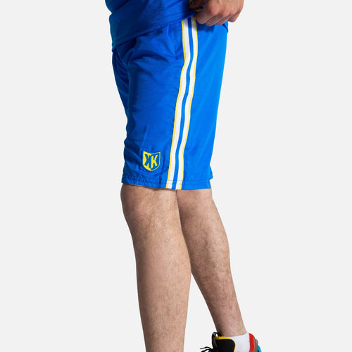 Short FK Teams - Bleu Royal/Blanc/Jaune - Footkorner