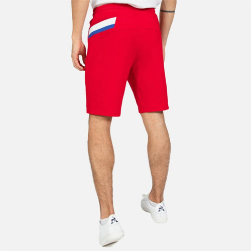 Short Le Coq Sportif Tricolore - Rouge - Footkorner