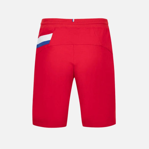 Short Le Coq Sportif Tricolore - Rouge - Footkorner