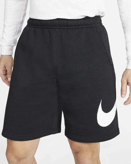Kurzer Nike Sportswear Club – Schwarz/Weiß - Footkorner