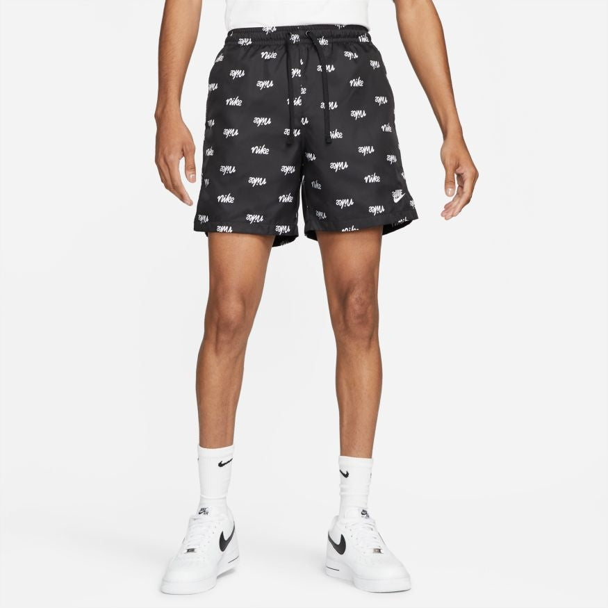 FootkornerKurzer Nike Sportswear Club – Schwarz/Weiß