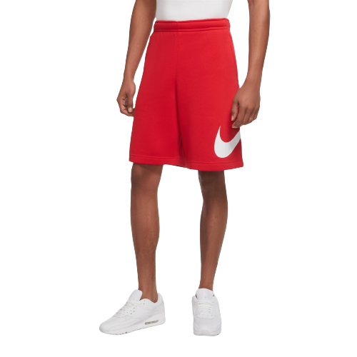 FootkornerPantalón corto Nike Sportswear Club - Rojo/Blanco