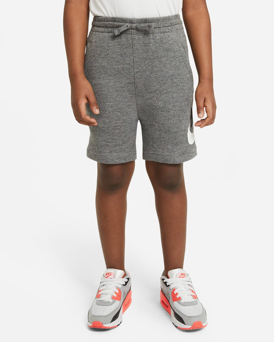 Short Nike Sportswear HBR Enfant - Gris/Noir/Blanc