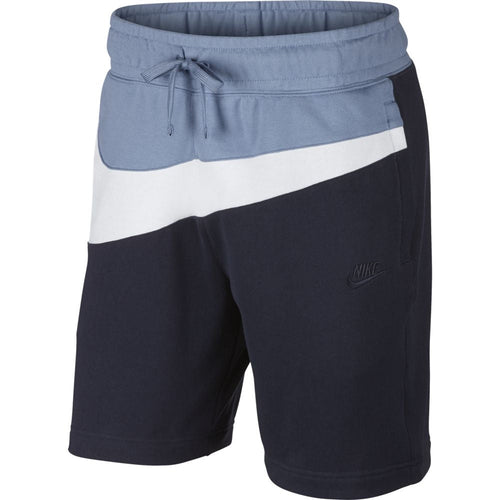 Short Nike Swoosh - Noir/Blanc/Bleu - Footkorner