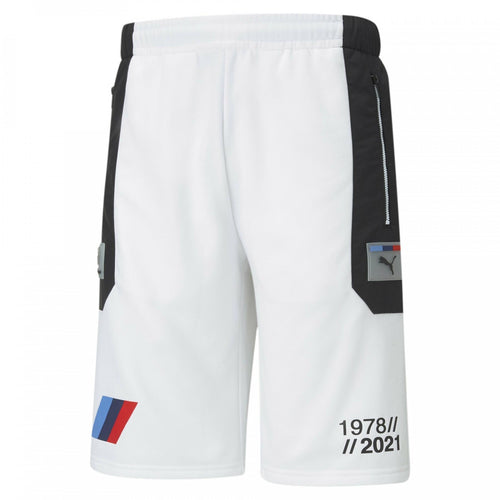Puma BMW M Motorsport Street Shorts - White - Footkorner
