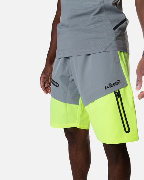 Pantaloncini Scampia Scalare - Giallo/Grigio - Footkorner