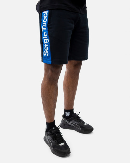 Sergio Tacchini Fascia Shorts - Black/Blue/White - Footkorner