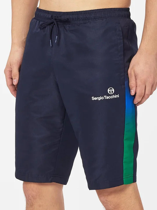 FootkornerShort Sergio Tacchini Sfumata - Bleu/Vert