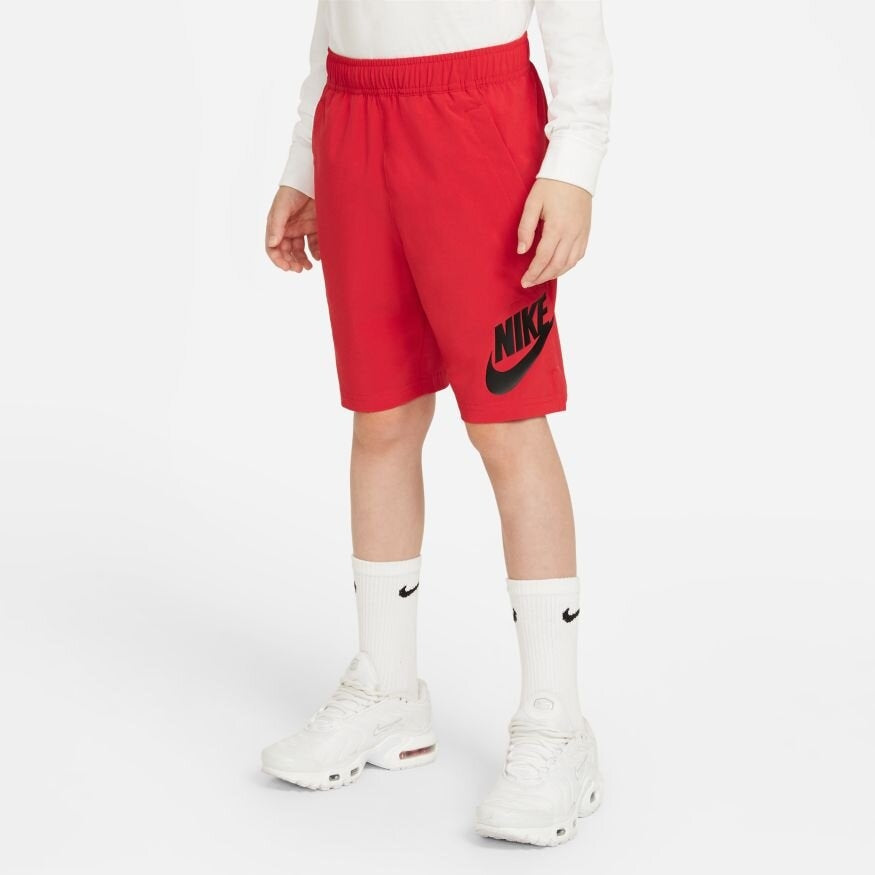 FootkornerNike Sportswear Junior Woven Shorts - Red