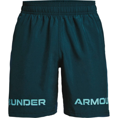 Short Under Armour Woven Graphic - Bleu - Footkorner