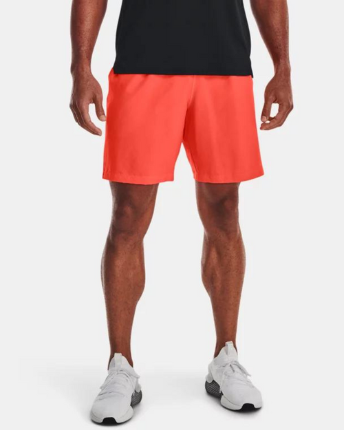 Short Under Armour Woven Graphic - Orange/Noir - Footkorner