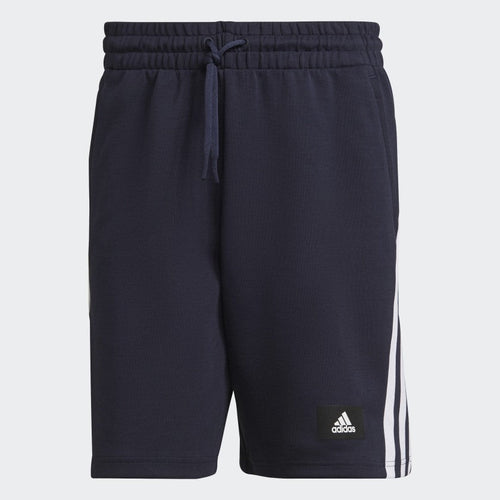 Adidas Sportswear 3 Stripes Shorts - Blue - Footkorner