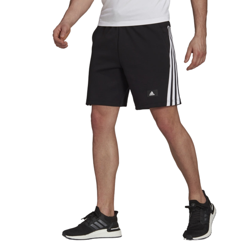 Kurze Adidas Sportswear 3 Streifen - Noir/Blanc