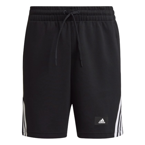 Short Adidas Sportswear 3 Stripes - Noir/Blanc