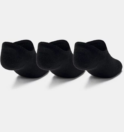 Pack de 3 paires de Socquettes Under Armour - Noir - Footkorner