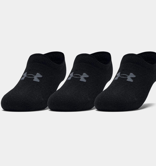 Pack de 3 paires de Socquettes Under Armour - Noir - Footkorner